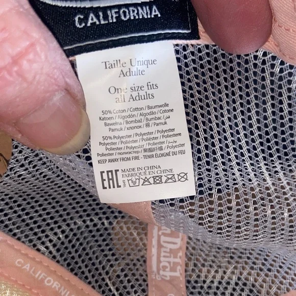 Light Pink Mesh Cap - Picture 5 of 6